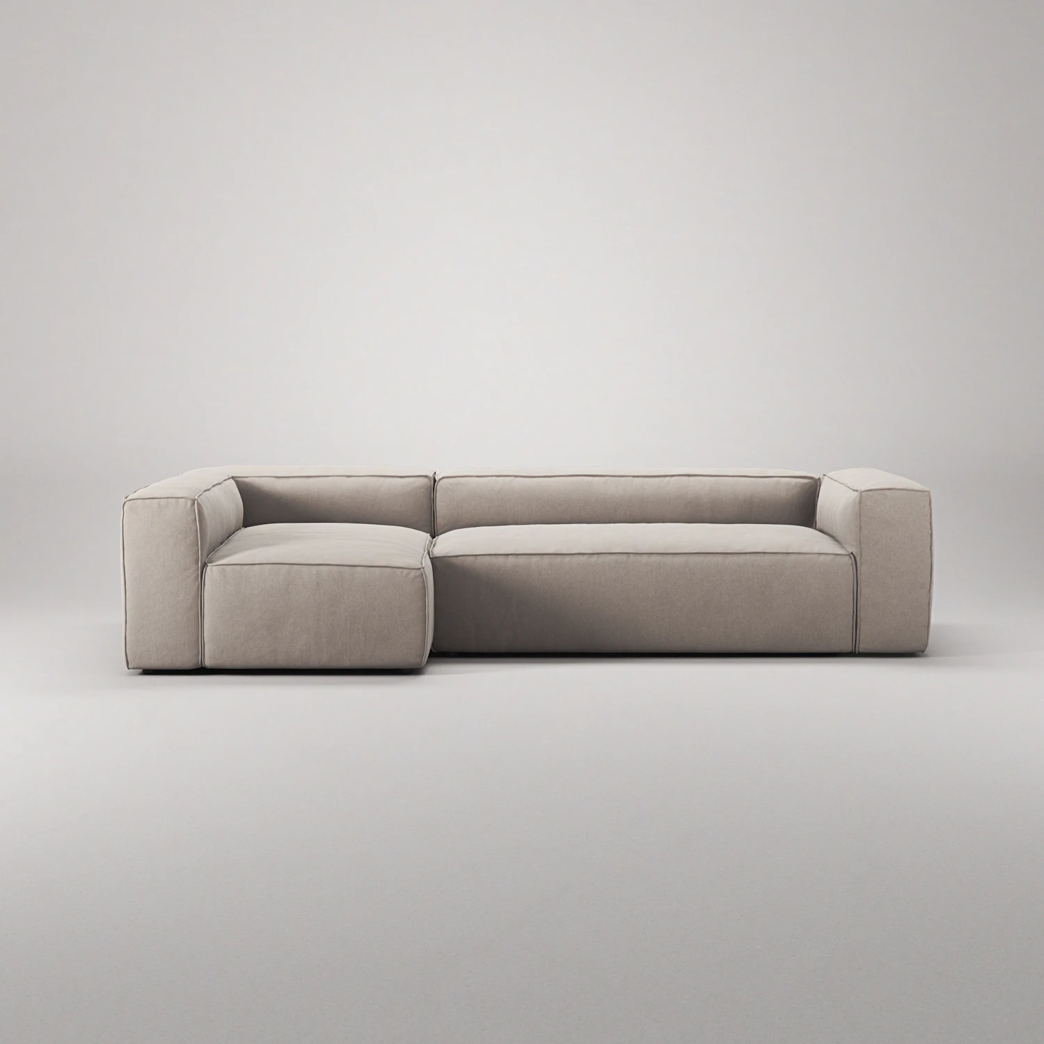 Decotique Grand 4-sitssoffa Divan Vänster, sandshell beige från Decotique, bild 3