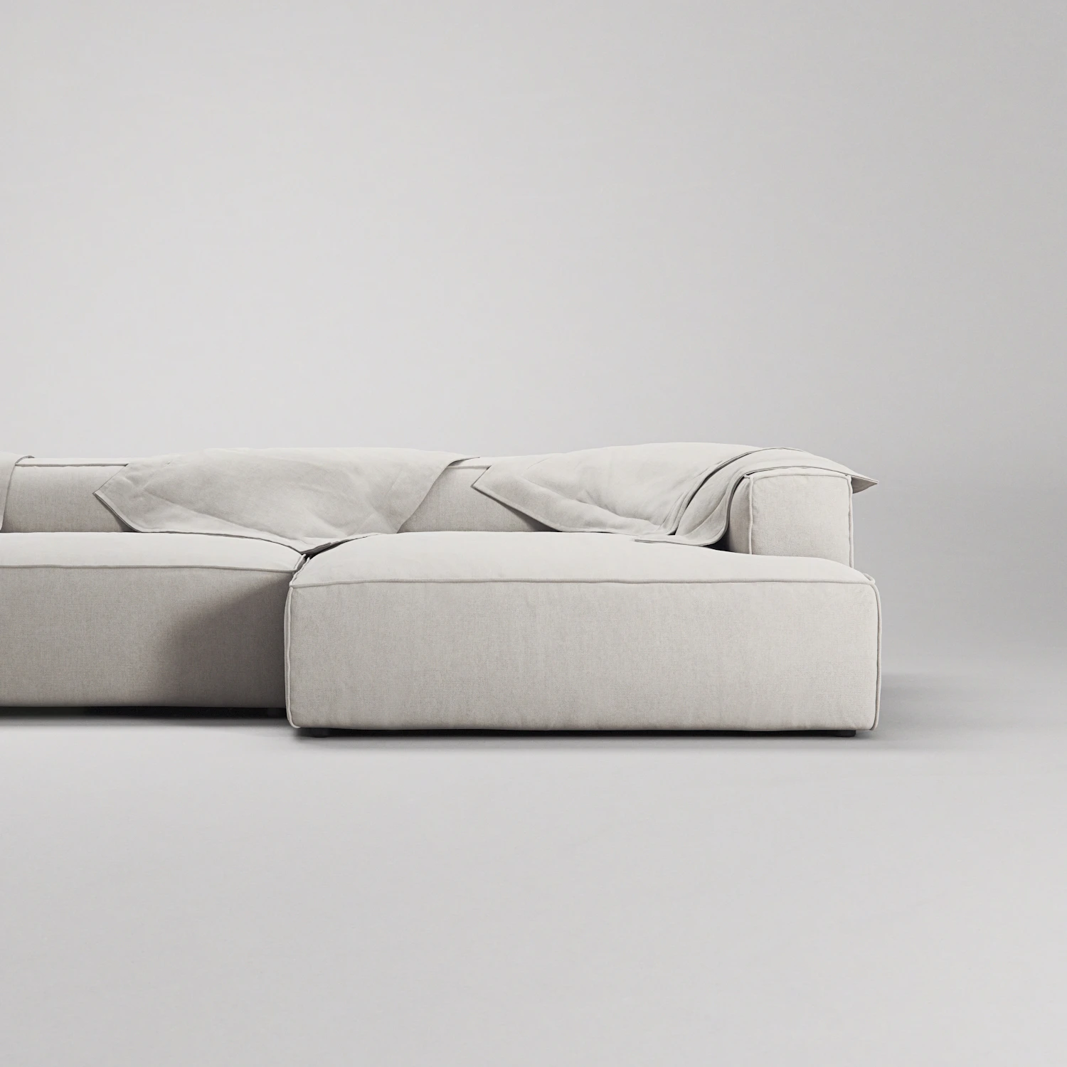 Decotique Grand 5-sitssoffa Öppet Avslut Vänster, moon white från Decotique, bild 3
