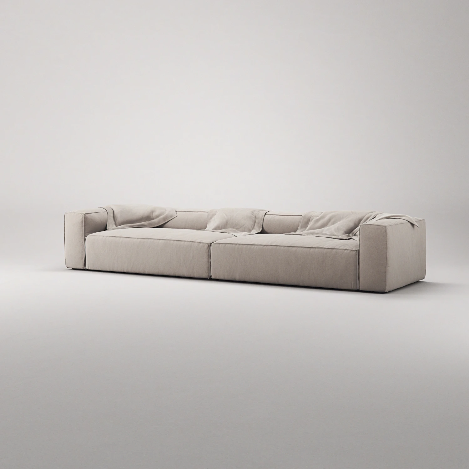 Decotique Grand 6-sitssoffa, sandshell beige från Decotique, bild 3