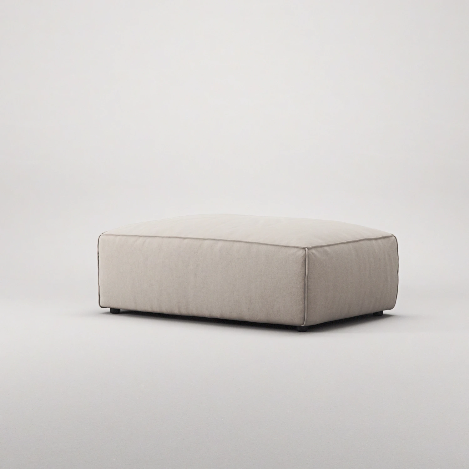 Decotique Grand Fotpall, sandshell beige från Decotique, bild 2