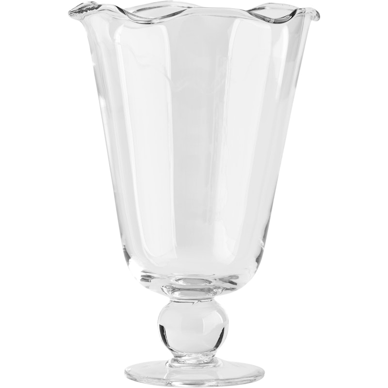 Karla Vas Vågig 26 cm, Klar