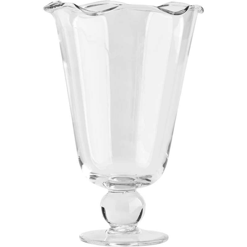 Karla Vas Vågig Klar, 26 cm