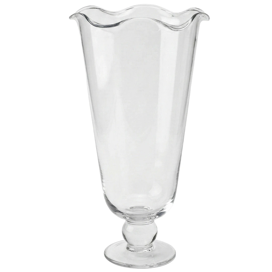 Decotique Karla Vas V&aring;gig 34 Cm - Vaser Glas Klar