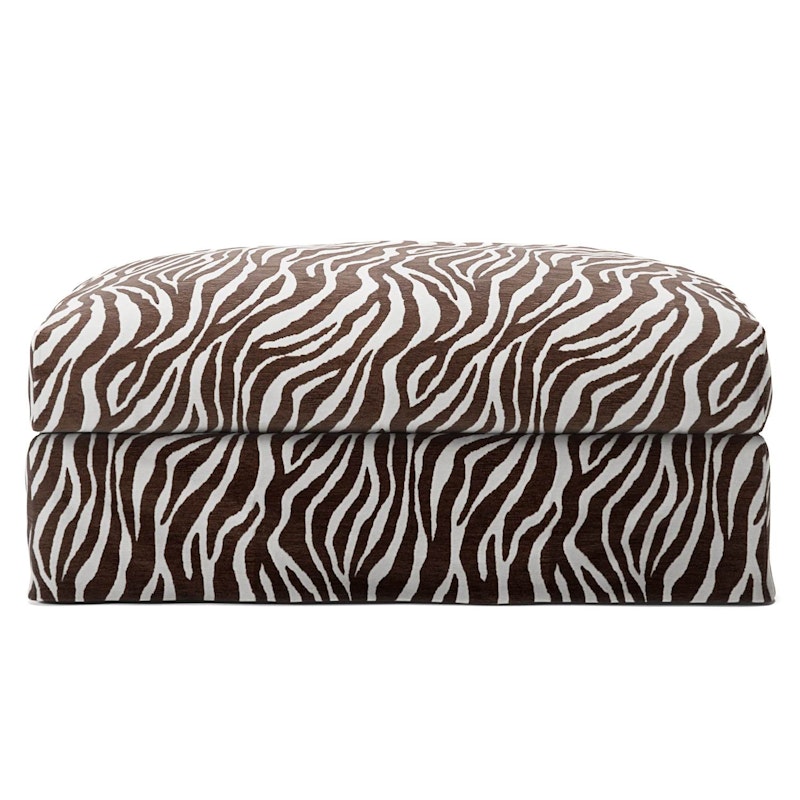 Klädsel Till Le Grand Air Fotpall Linne, Zebra