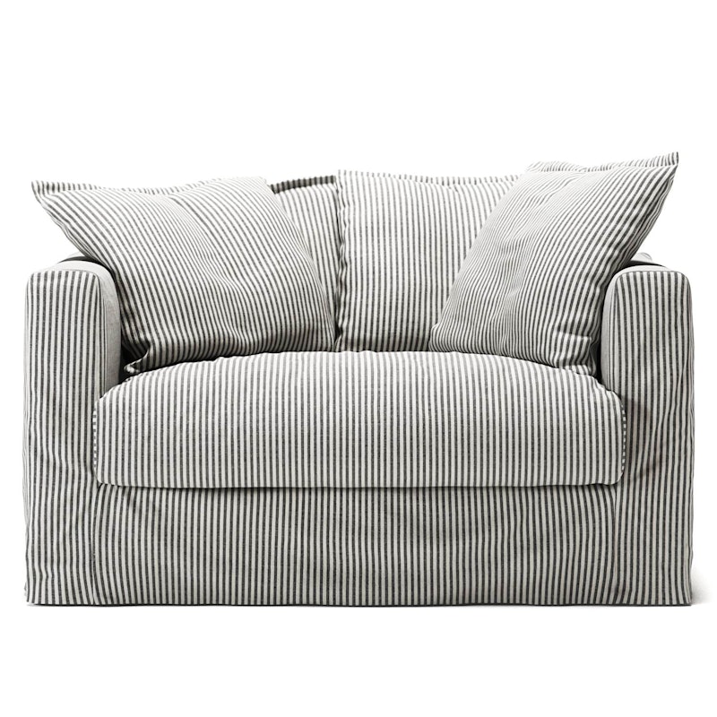 Klädsel Till Le Grand Air Love Seat Linne, Ash Stripe
