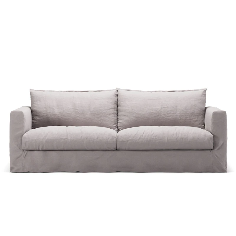 Klädsel Till Le Grand Air Nou 3-sitssoffa Linne, Misty Grey