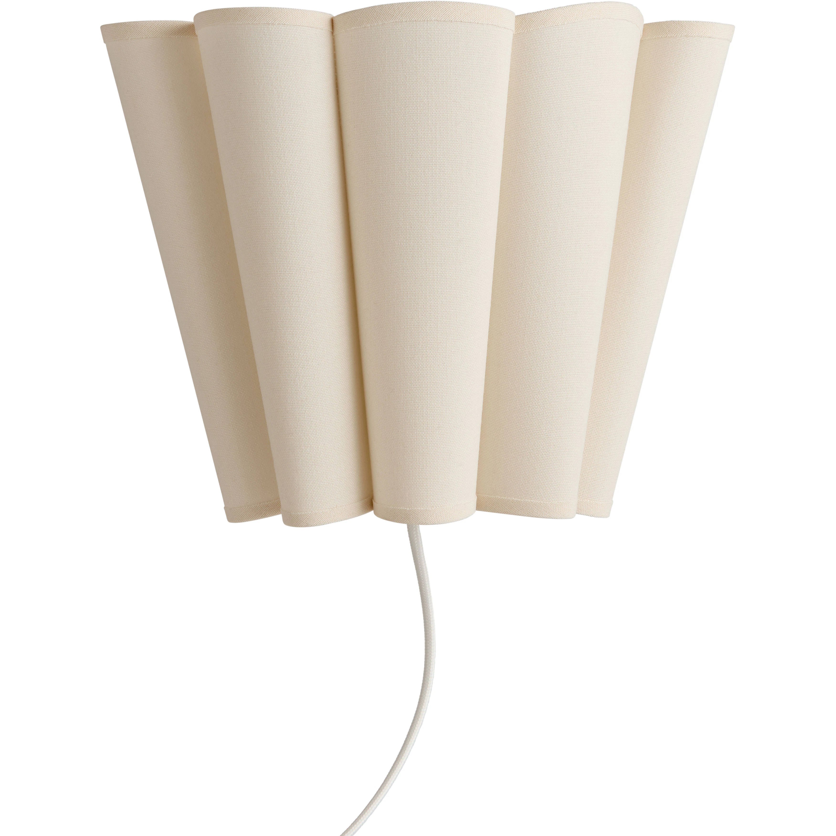 Decotique Lauren V&auml;gglampa - V&auml;gglampor Linne Vit