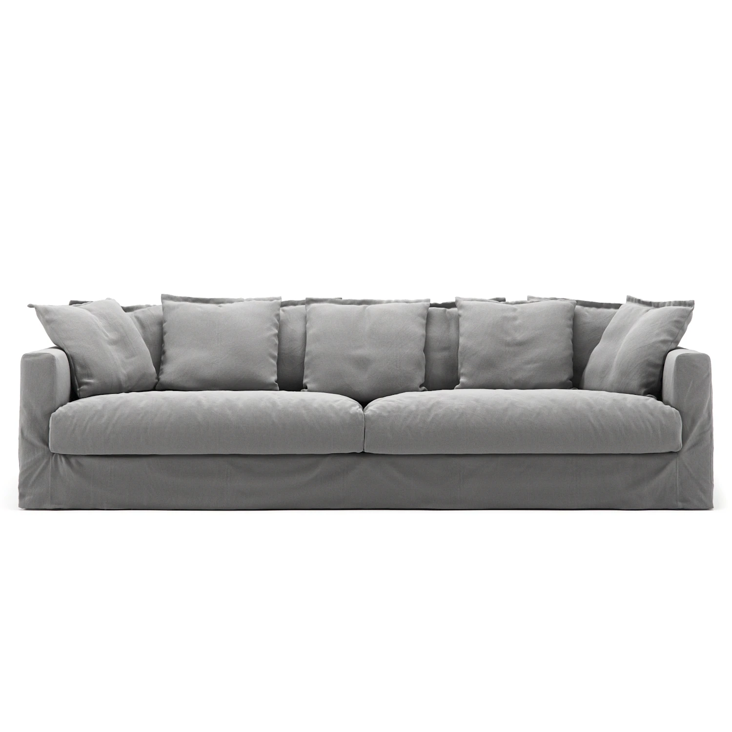 Decotique Le Grand Air 4-sitssoffa - 4-sitssoffor + Bomull Ljusgr&aring;