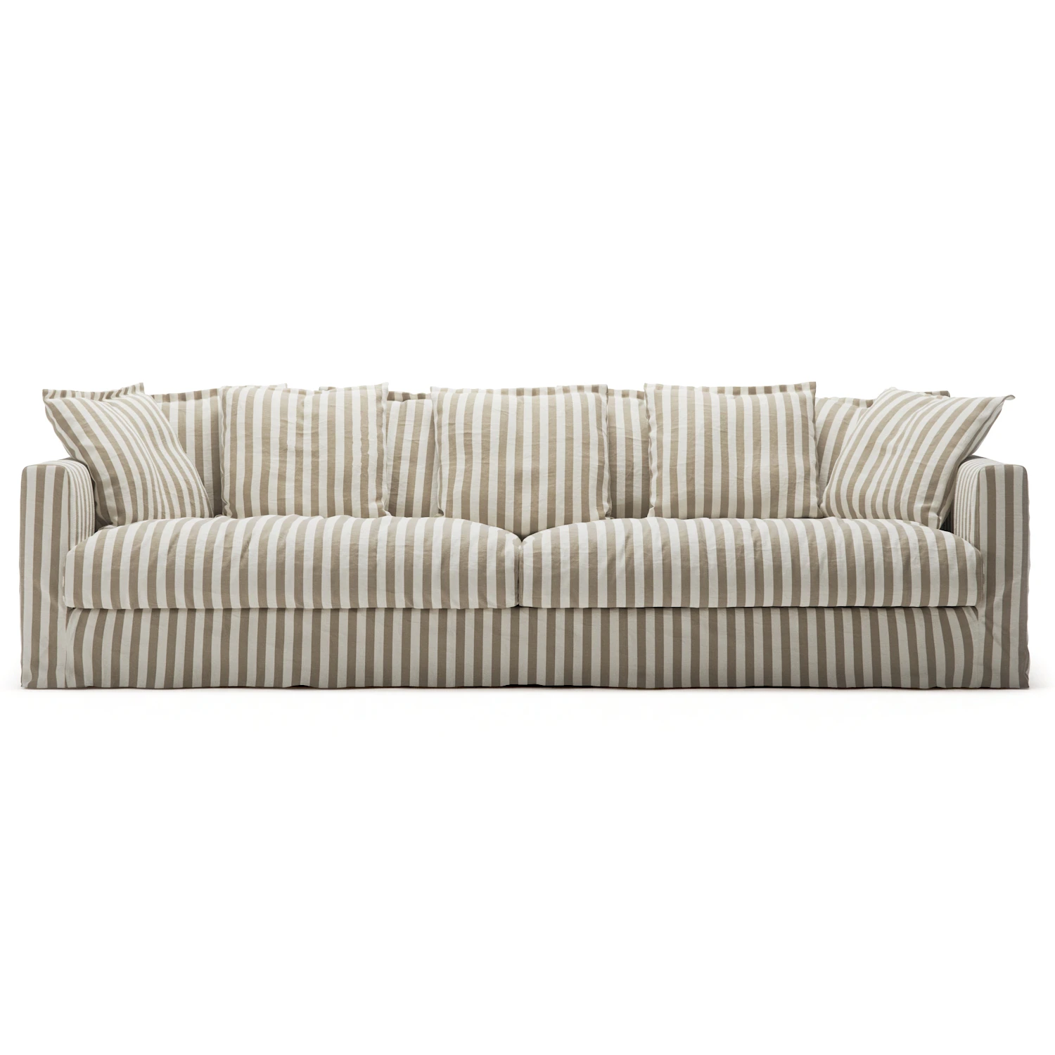 Decotique Le Grand Air 4-sitssoffa - 4-sitssoffor + Linne Gentle Ribbon