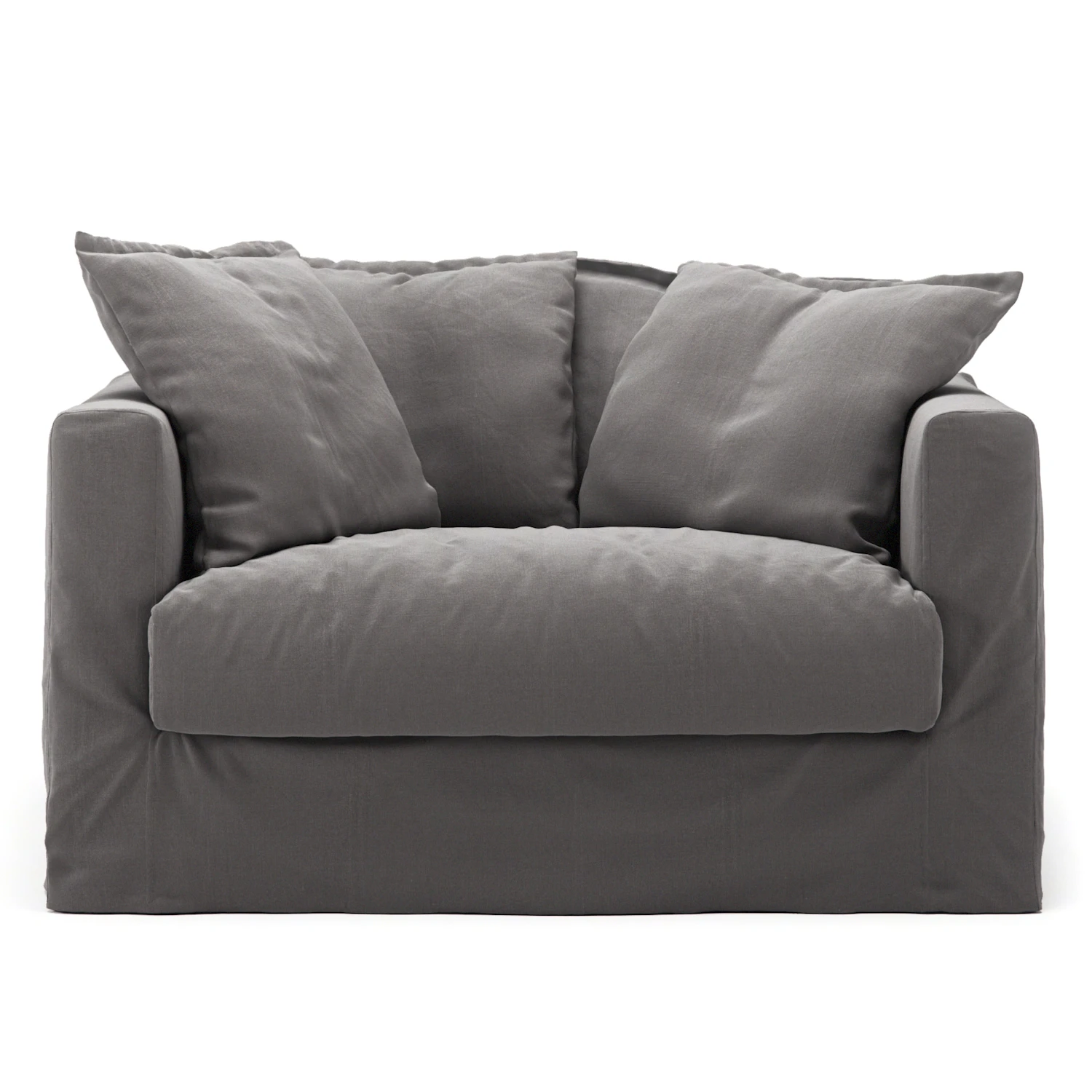 decotique le grand air love seat - bomull grå