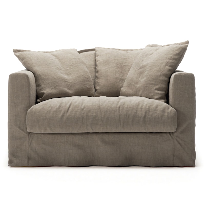 Le Grand Air Love Seat Linne, Savage Linen