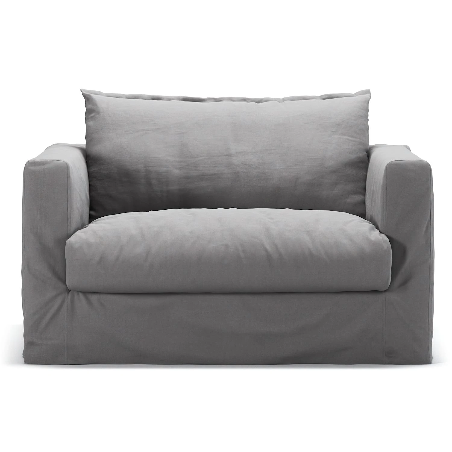 decotique le grand air nou love seat - bomull ljusgrå