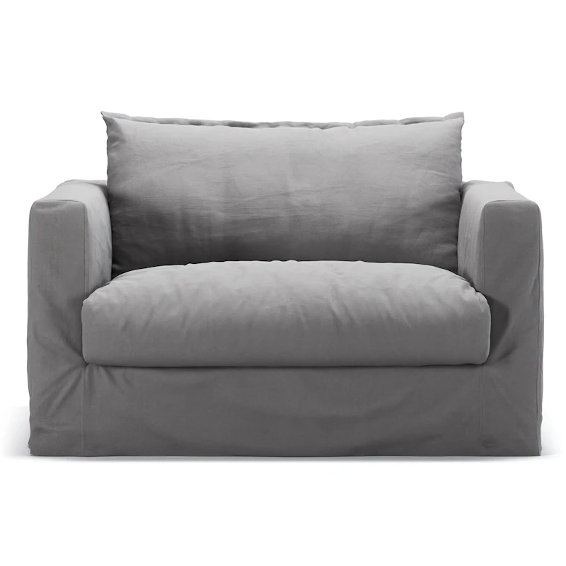 Le Grand Air Nou Love Seat Bomull, Ljusgrå