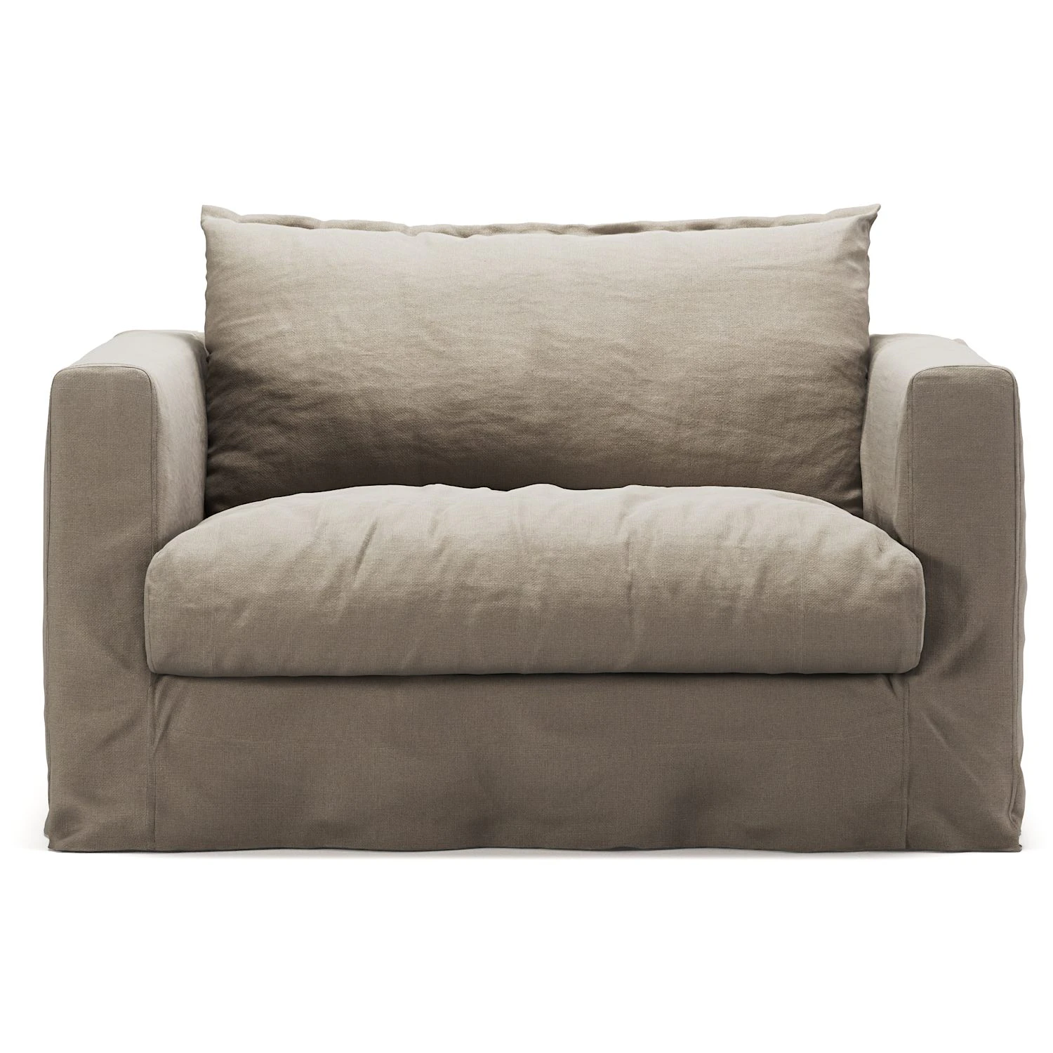 Decotique Le Grand Air Nou Love Seat - Linne Savage Linen