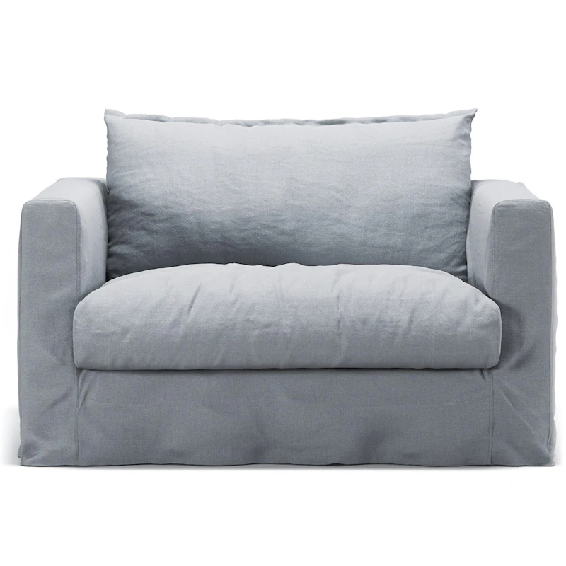 Le Grand Air Nou Love Seat Linne, Nordic Sky