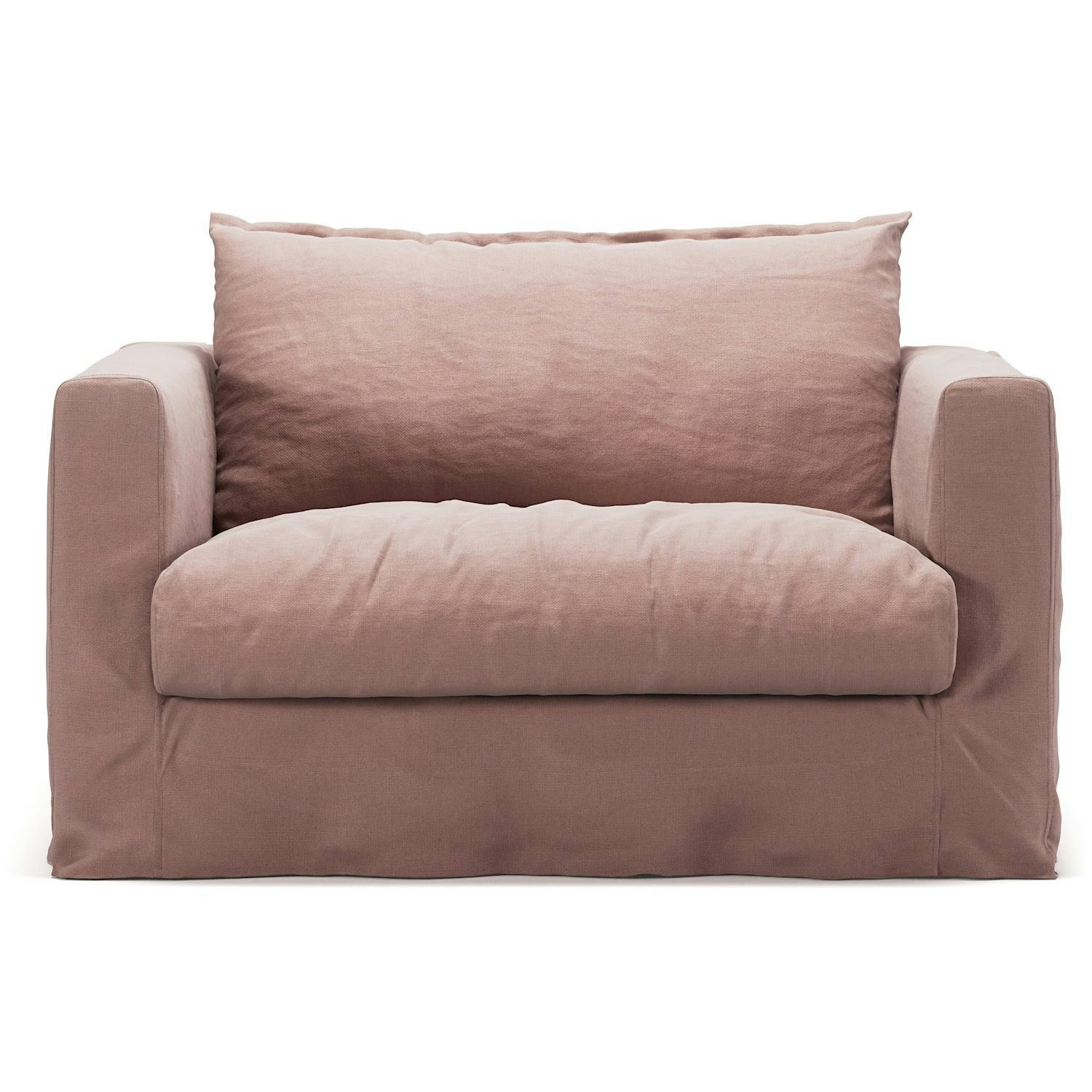 decotique le grand air nou love seat - linne tender blush