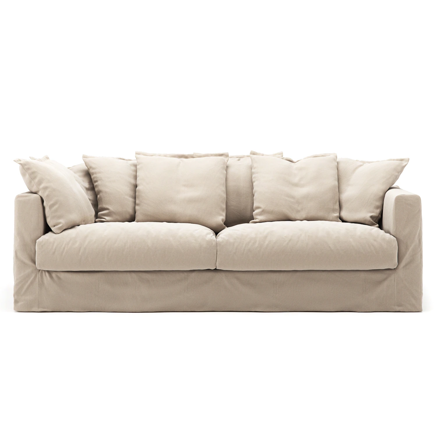 Decotique Le Grand Air 3-sitssoffa - 3-sitssoffor Bomull Beige