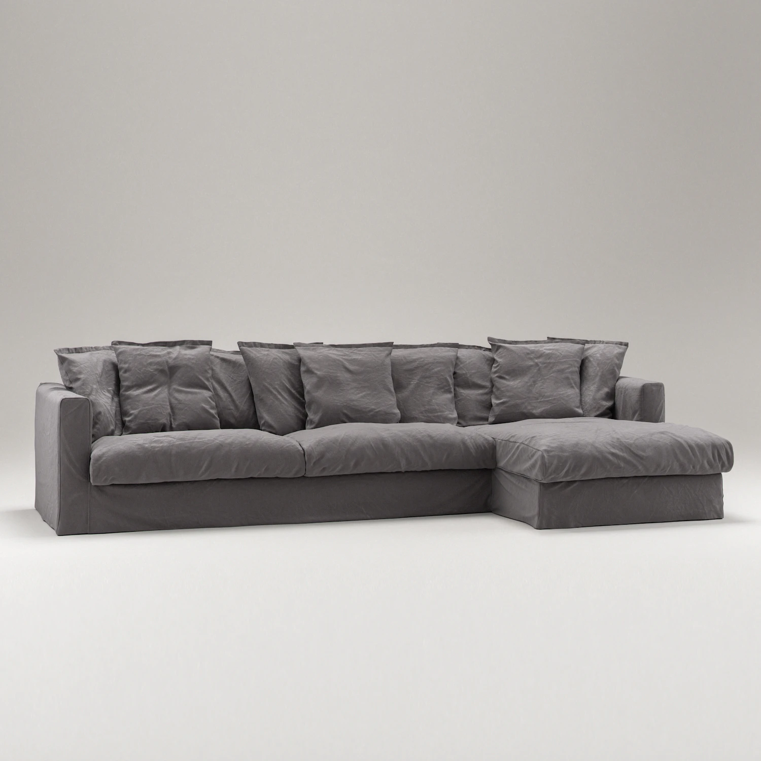 Decotique Le Grand Air 3-sitssoffa Divan Höger, grå från Decotique, bild 2
