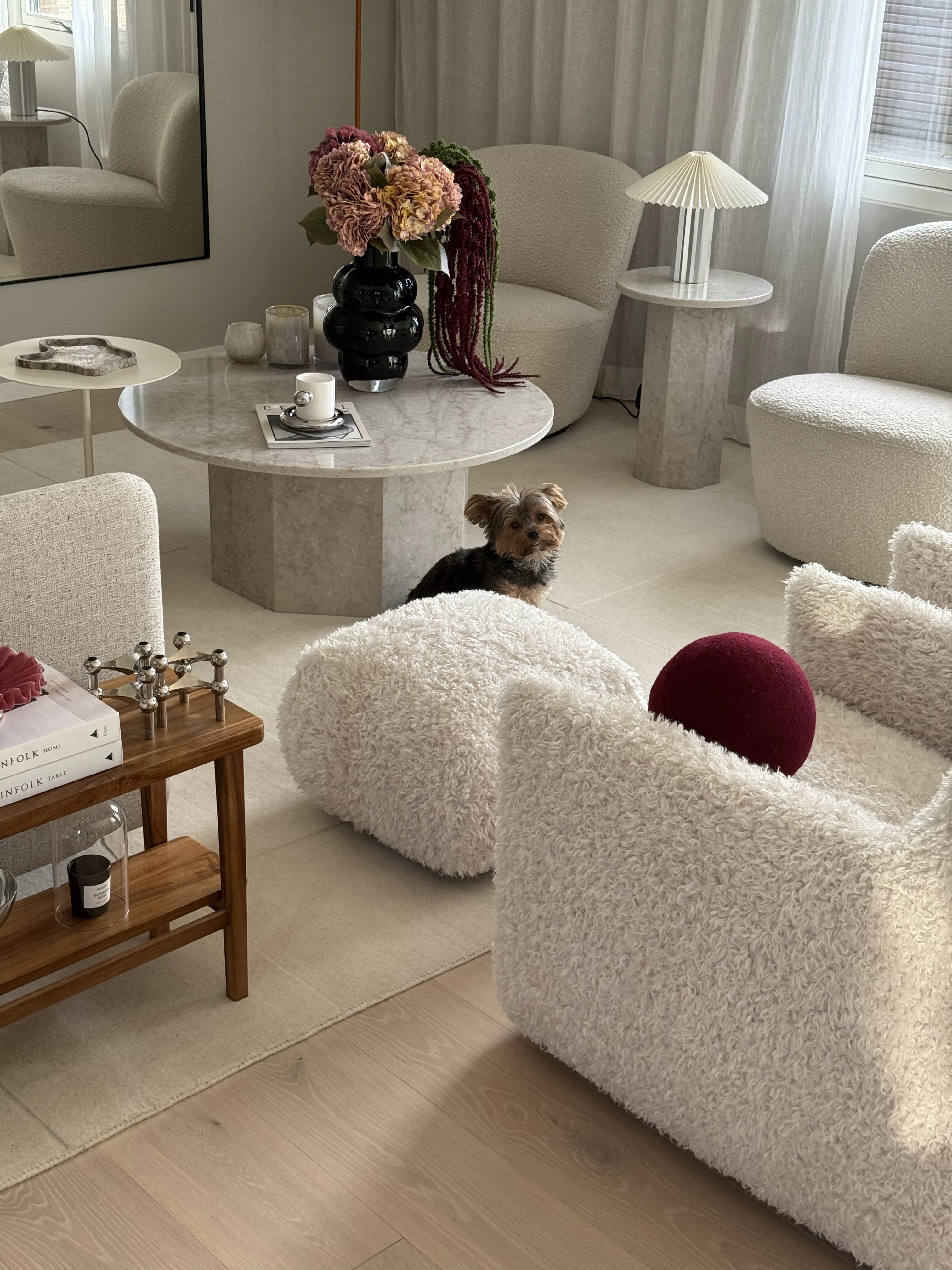 Decotique Le Petite Sittpuff, arctic white från Decotique, bild 5
