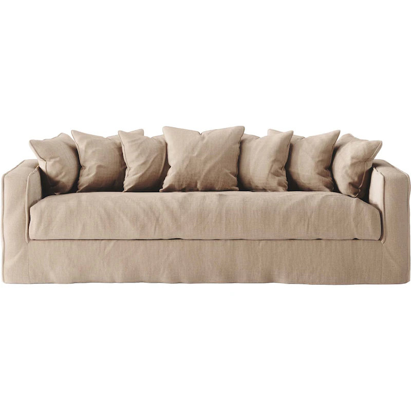 Loom 3-Sitssoffa Linne, Beige