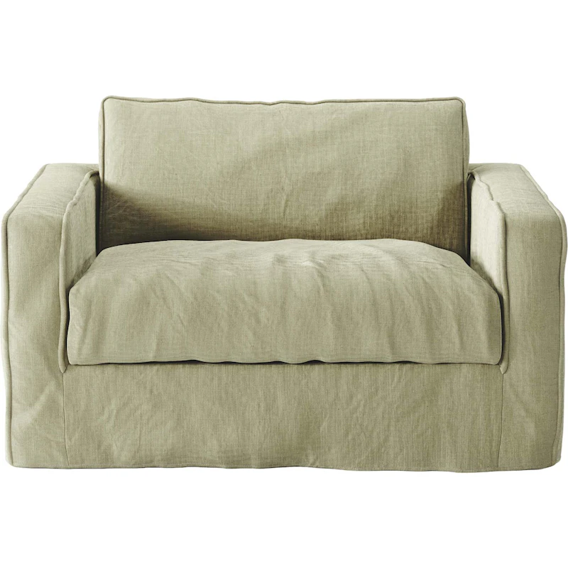 Klädsel Till Loom Nest Love Seat Linne, Moss