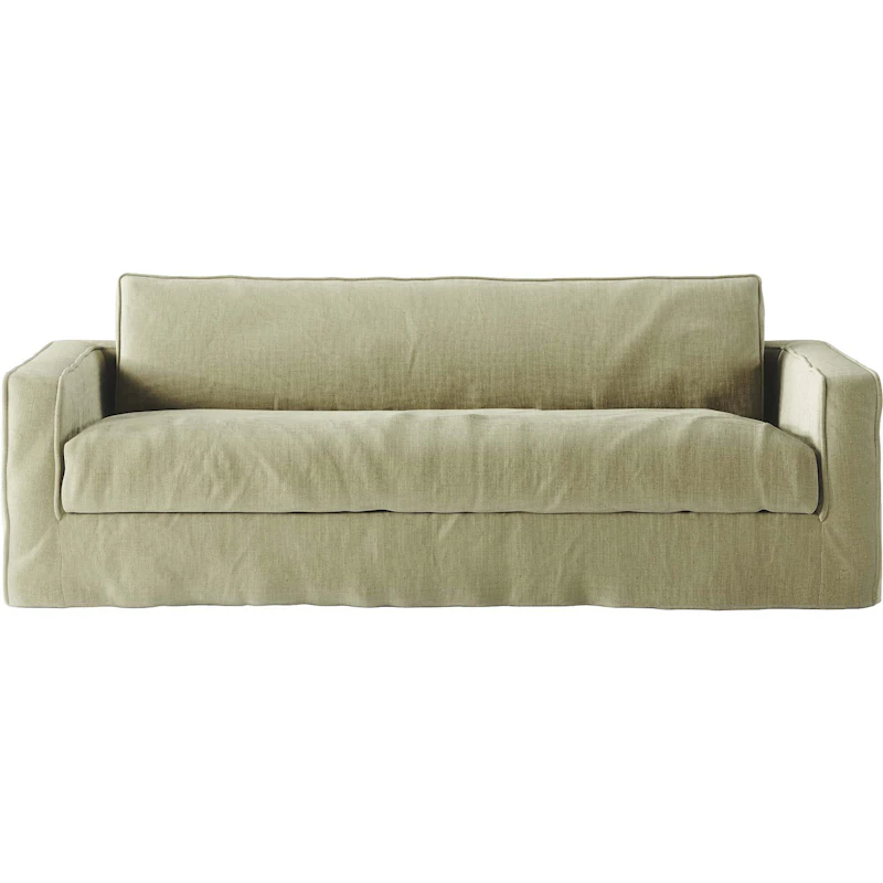 Loom Nest 3-Sitssoffa Linne, Moss