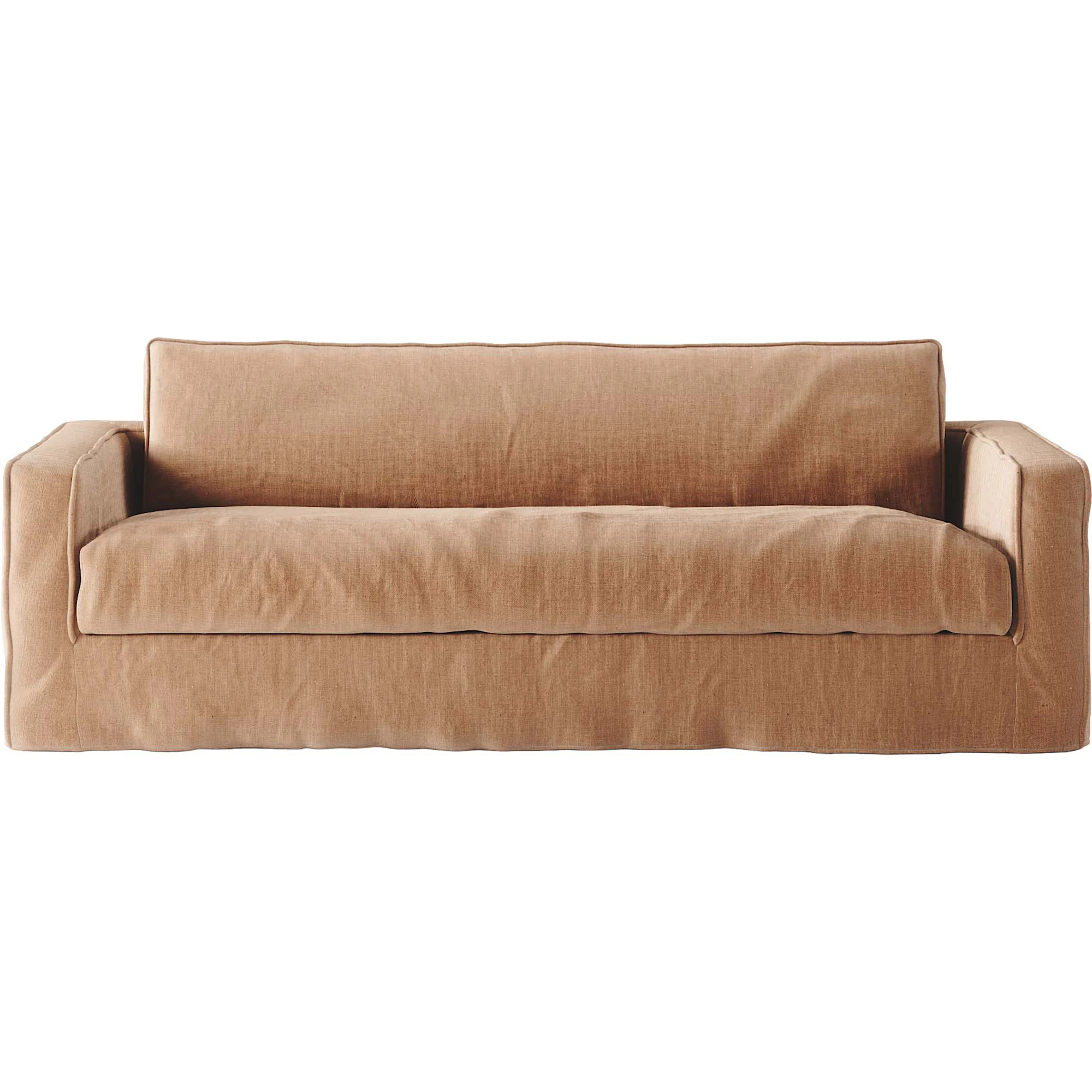 Decotique Loom Nest 3-sitssoffa Linne - 3-sitssoffor Tr&auml; Taupe