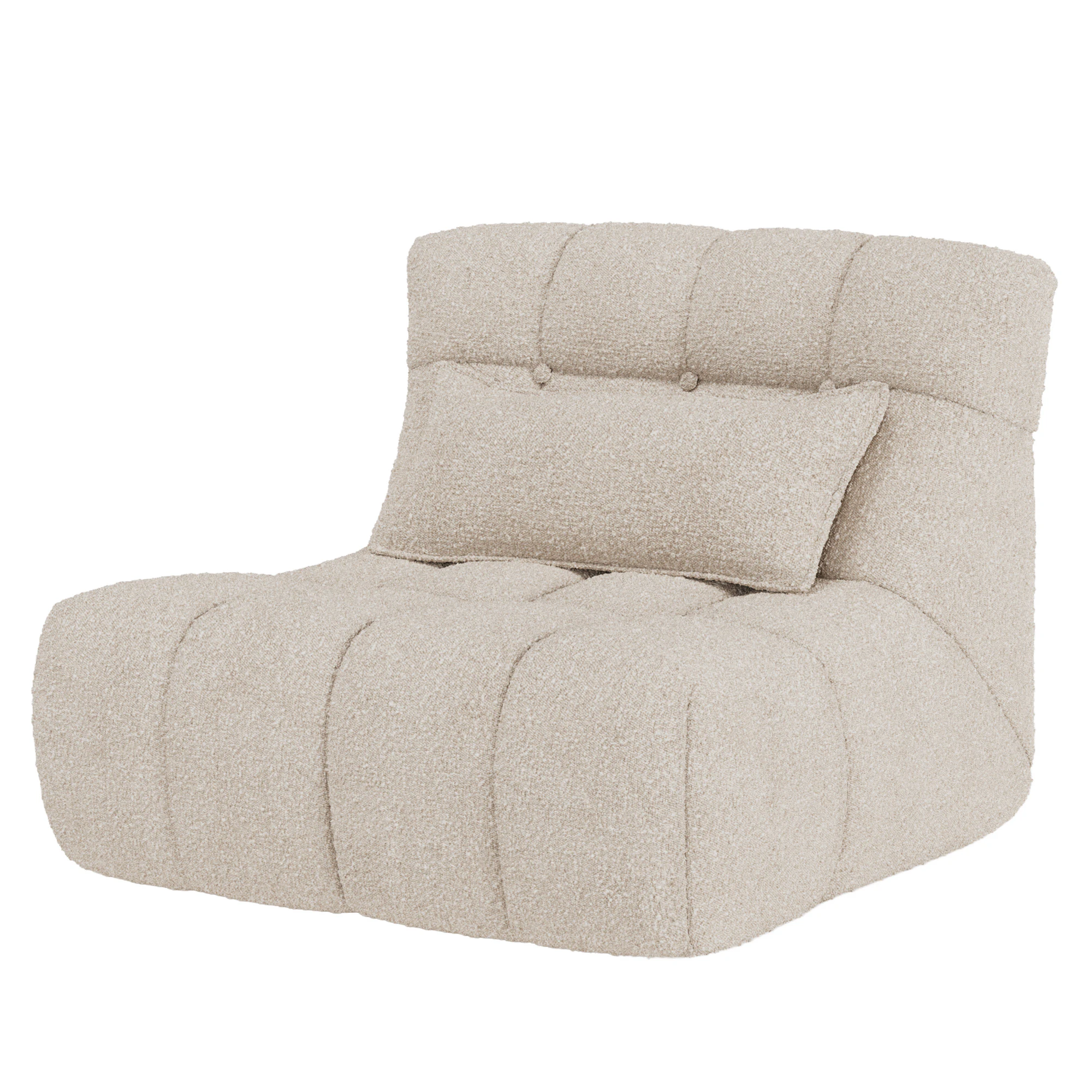 Decotique Luno F&aring;t&ouml;lj Natur - Polyester Natural