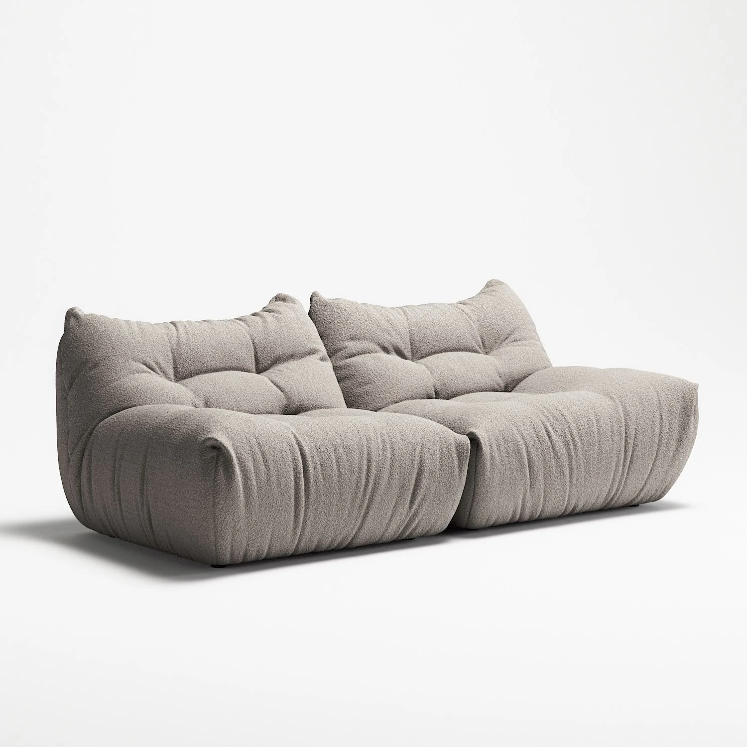Decotique Mono 2-sitssoffa, clay beige från Decotique, bild 6