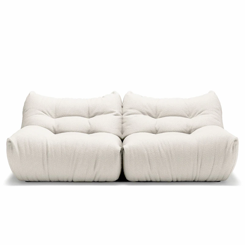 MONO 2-Sitssoffa, Steam White
