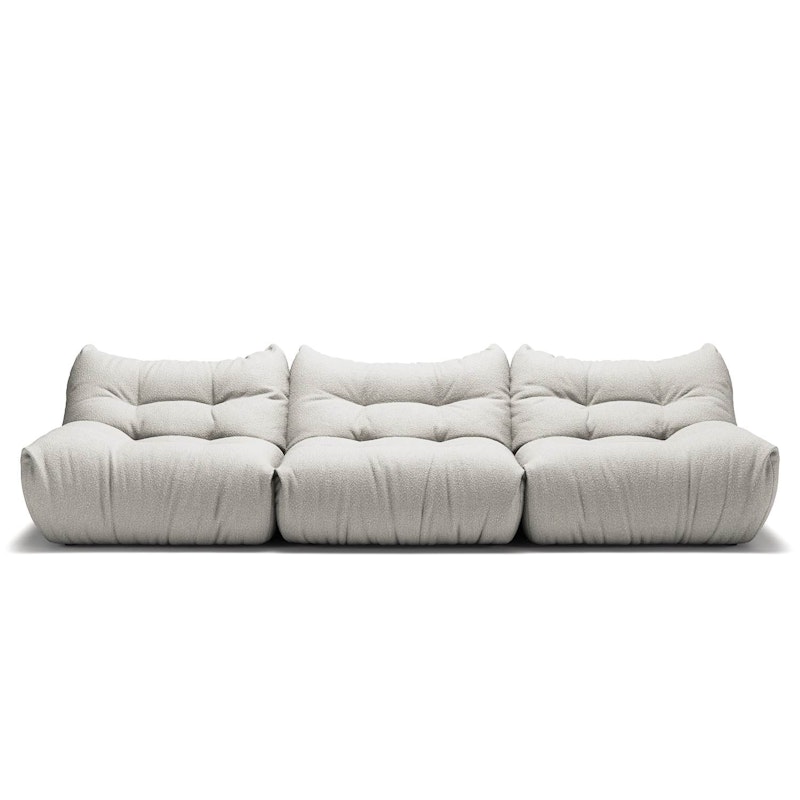 MONO 3-Sitssoffa, Steam White