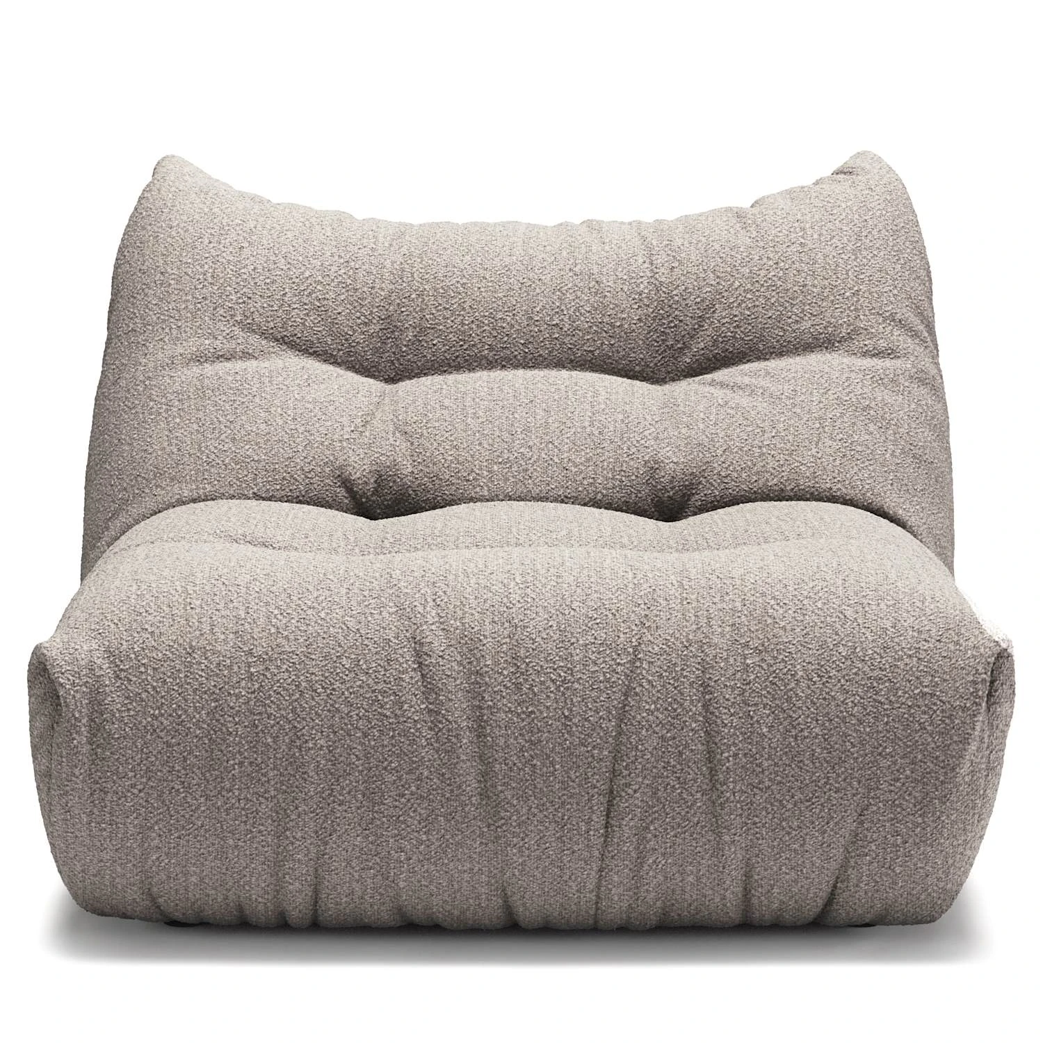 decotique mono modulsoffa - bouclé clay beige
