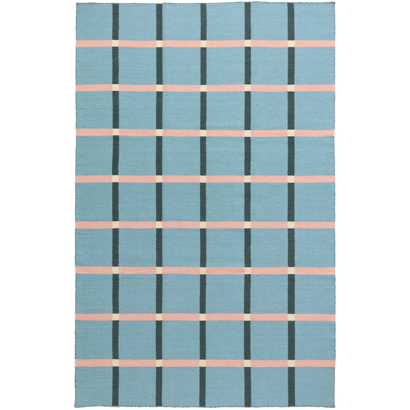 Mosaic Ullmatta 180x270 cm, Blå