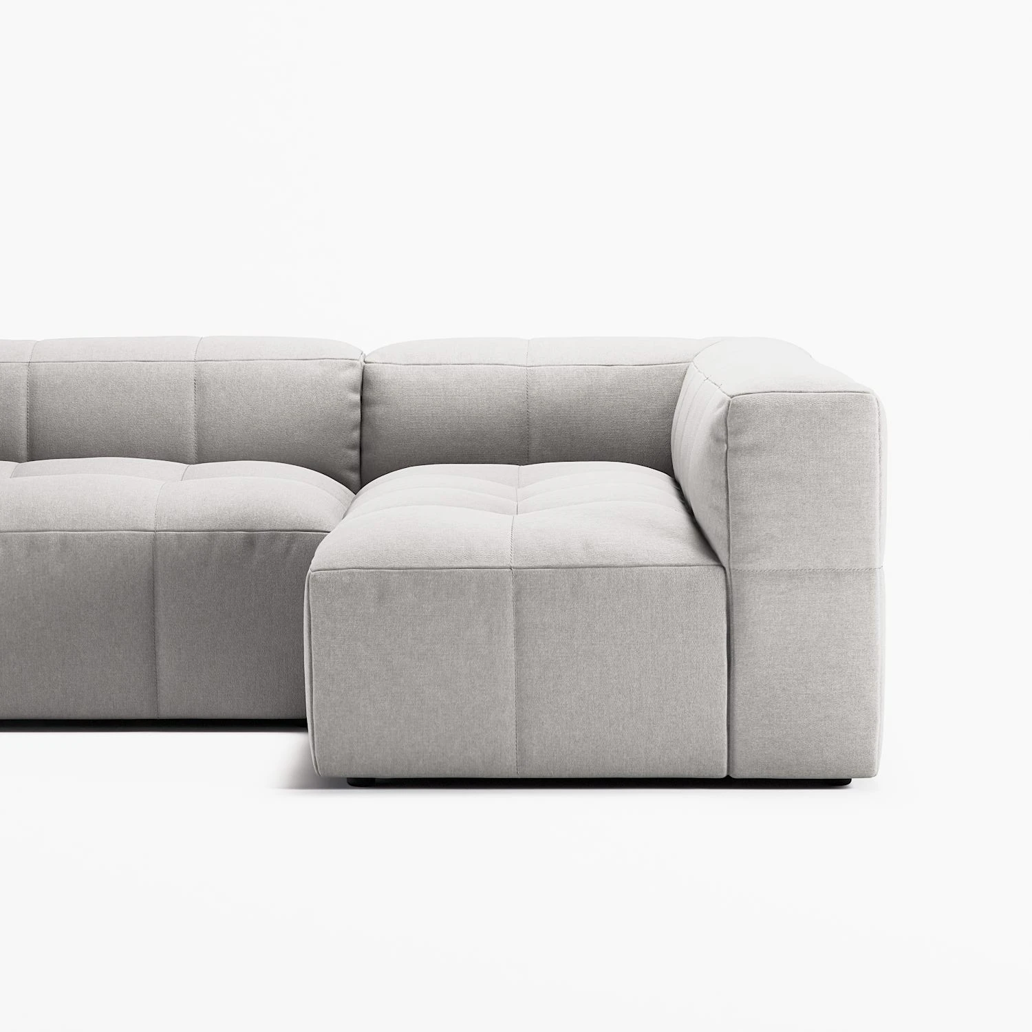 Decotique Mure 3-sitssoffa Med Divan Höger, moon white från Decotique, bild 6