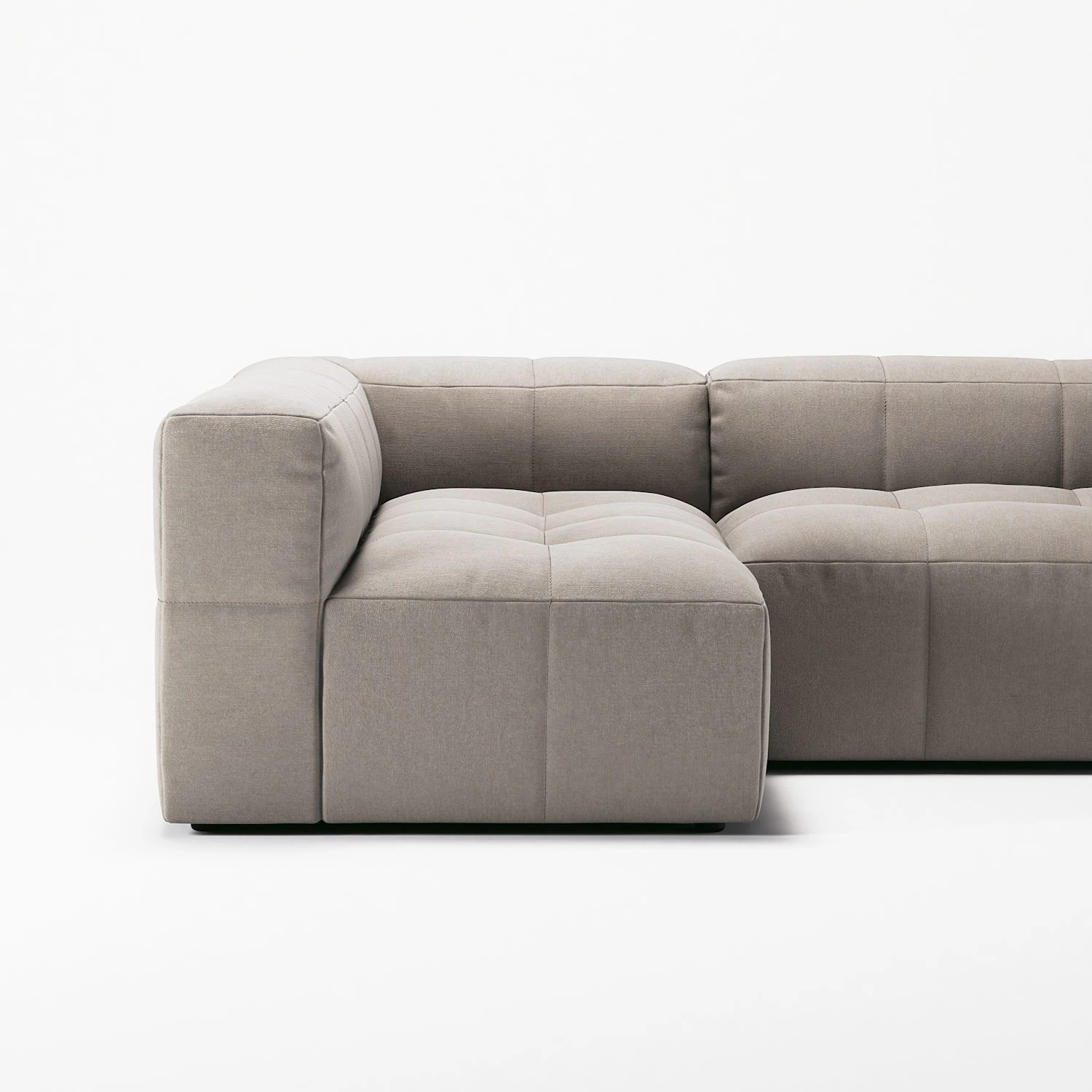 Decotique Mure 3-sitssoffa Med Divan Vänster, sandshell beige från Decotique, bild 6