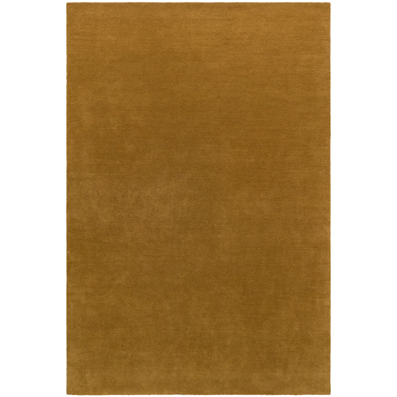 Nordic Plain Ullmatta 300x400 cm, Senapsgul