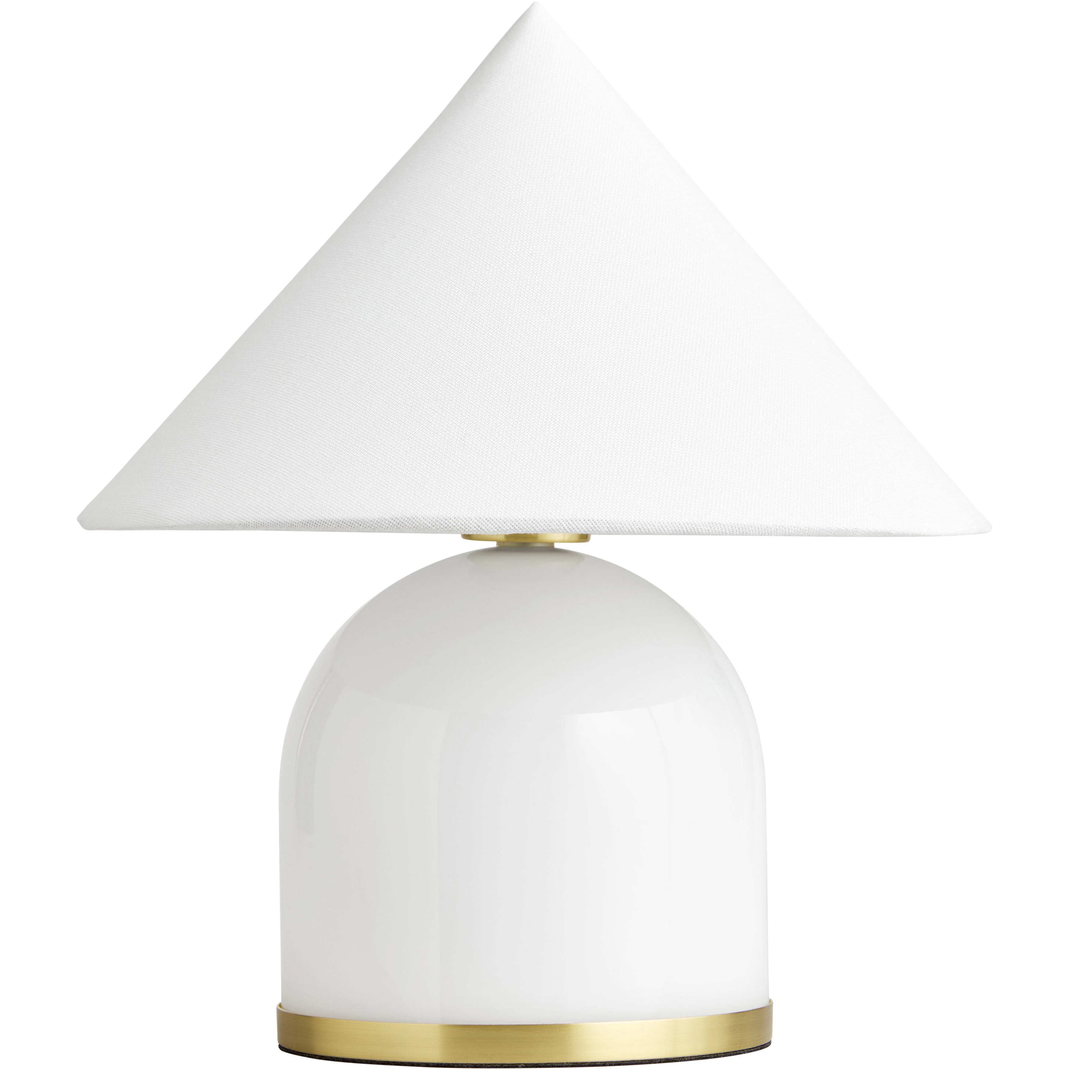 Decotique Opalia Bordslampa - Bordslampor Glas Vit