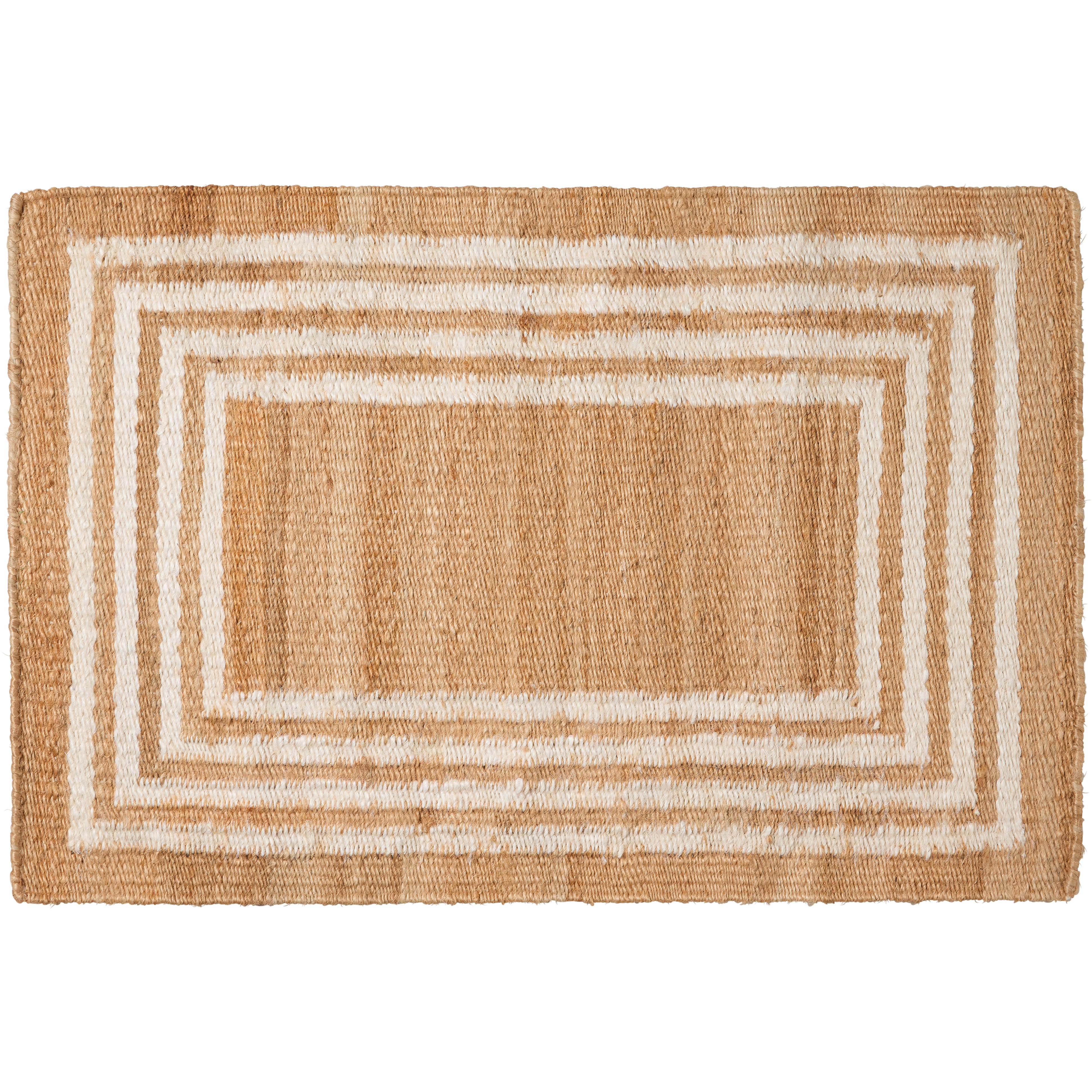 Decotique Outline D&ouml;rrmatta 60x90 Cm Natur - D&ouml;rrmattor Jute Vit