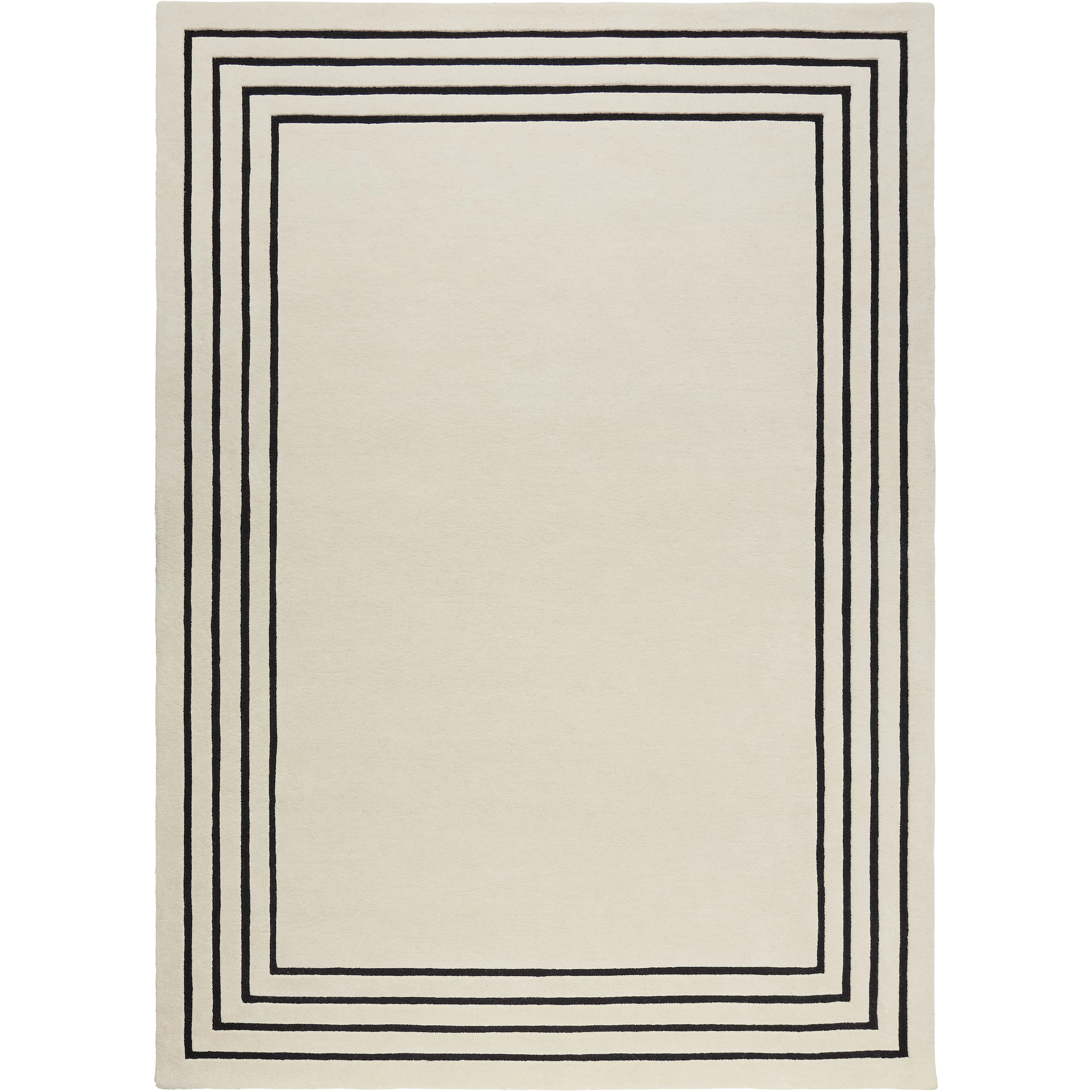 Decotique Outline matta 180x270 Cm - Mönstrade mattor Ull Off-White