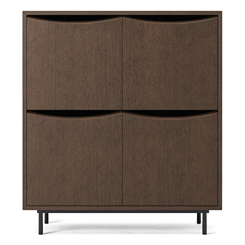 Sand Skåp, Mörk Ek