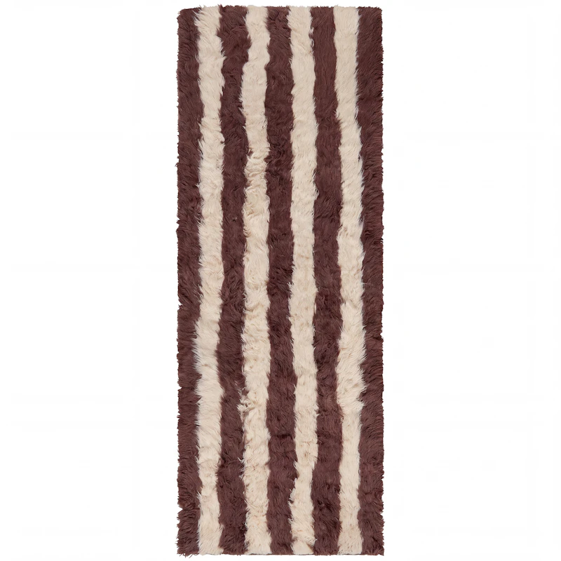 Shaggy Stripe Ryamatta, 75x250 cm