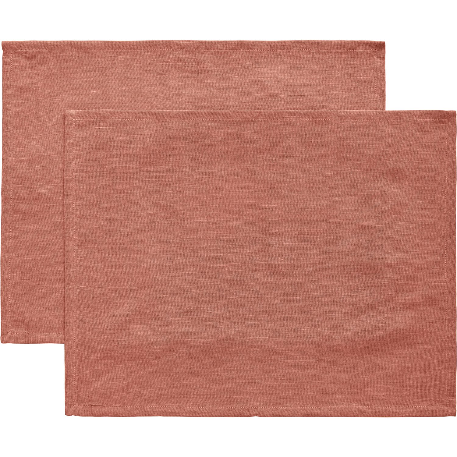Decotique Sienna Bordstablett 35x45 Cm 2-pack - Bordstabletter & Glasunderl&auml;gg Bomull Rosa