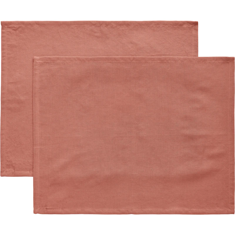Sienna Bordstablett 35x45 cm 2-pack, Rosa