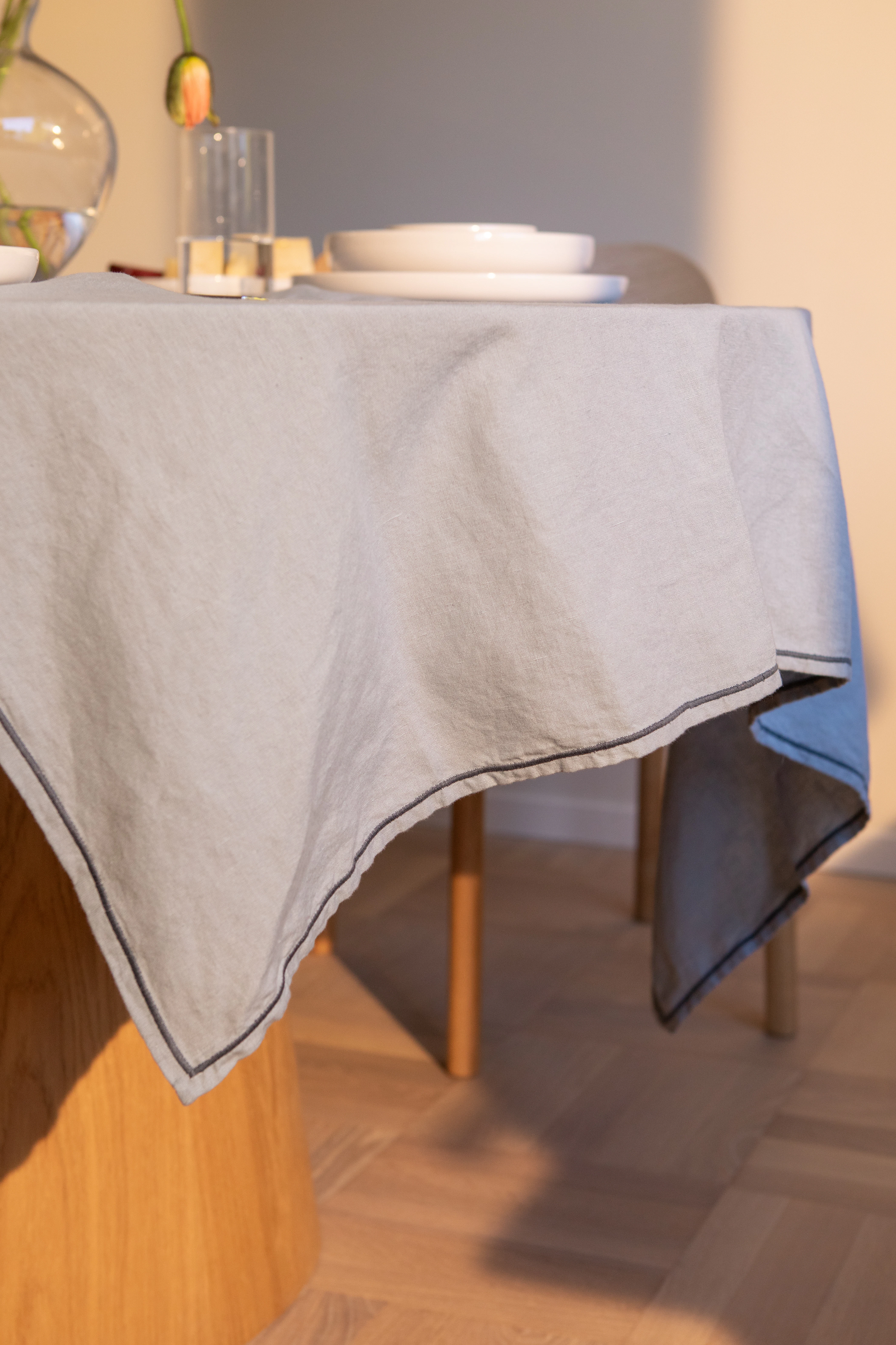 Decotique Sienna Duk 140x240 Cm, dusty blue från Decotique, bild 3