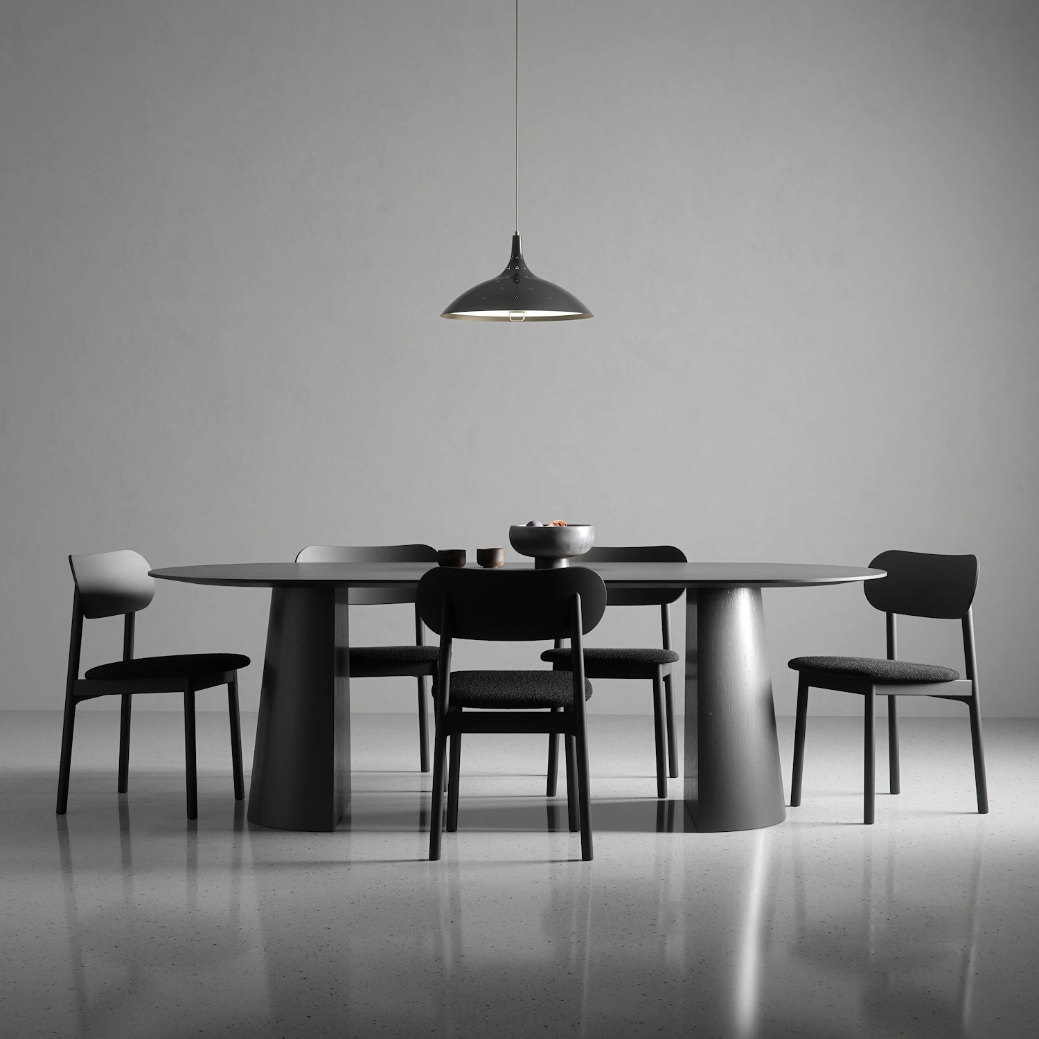 Decotique Social Matbord, svart ek från Decotique, bild 5