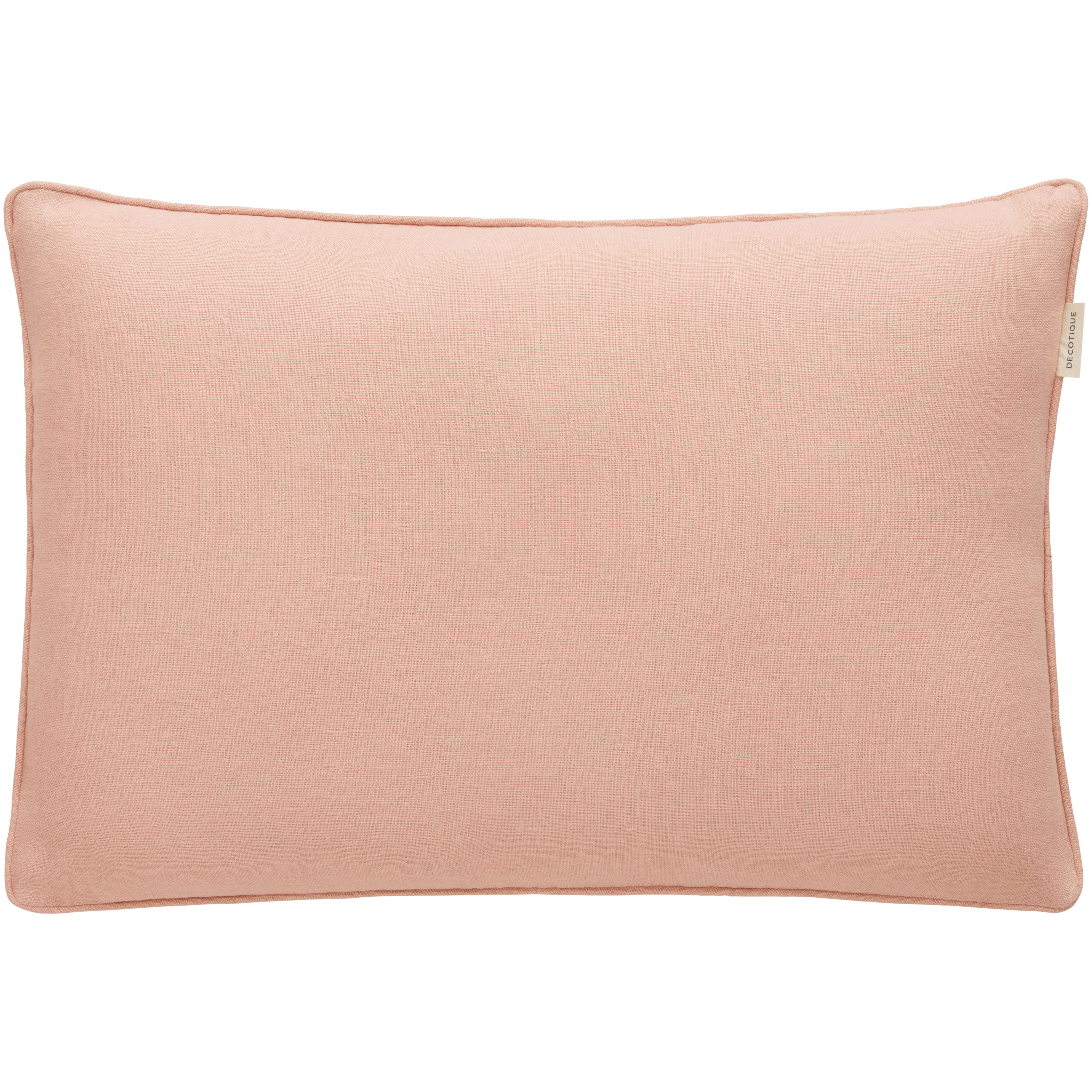 Decotique Soft Kudde 40x60 Cm - Prydnadskuddar & Fodral Linne Bright Pink