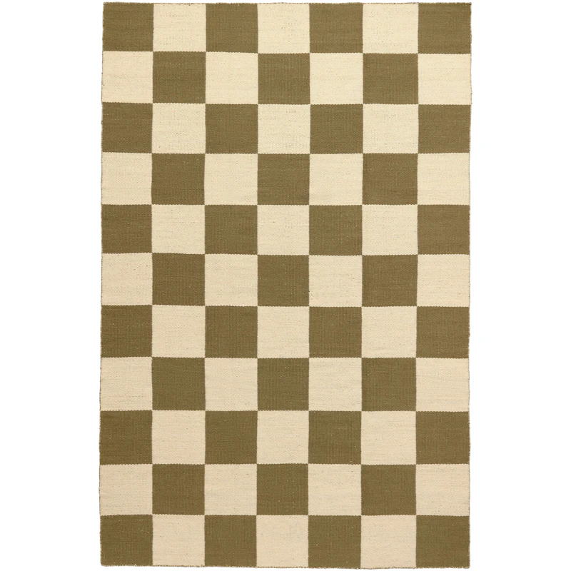Square Ullmatta 200x300 cm, Grön