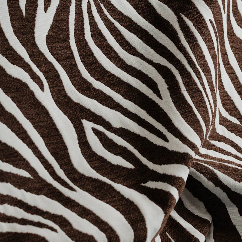 Tygprov Zebra, Brun/Vit