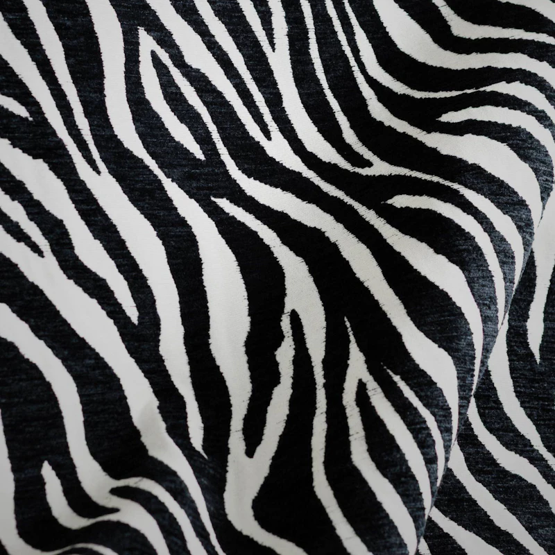 Tygprov Zebra, Svart/Vit