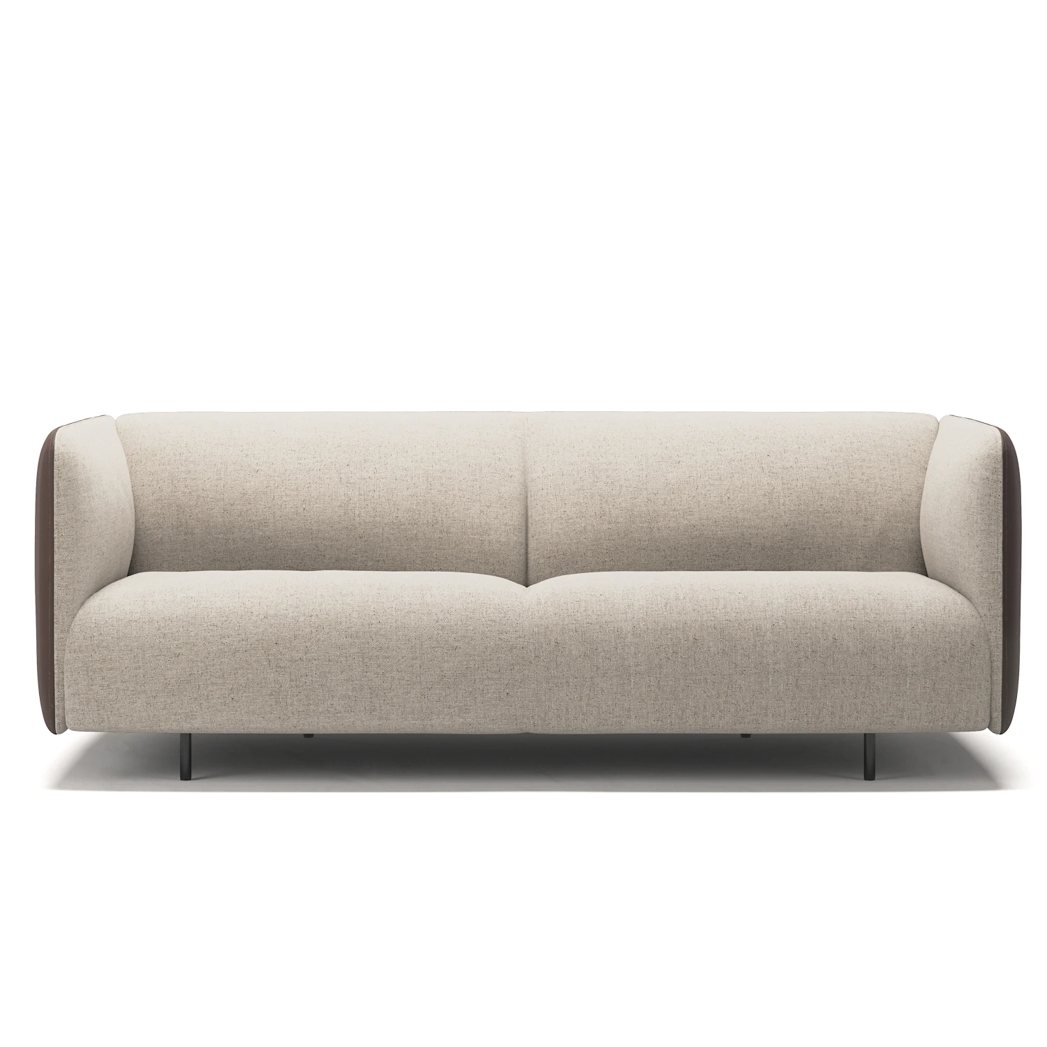 Decotique Urban 2,5-sitssoffa Paneltyg / L&auml;der - 2-sitssoffor Viskos Beige Breeze